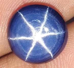 3.75 Carats Star Sapphire 9.76 x 9.70 x 3.90 mm