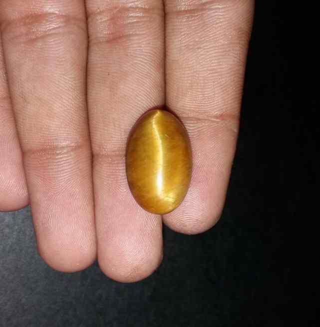 18.65 Carats Tiger Eye 21.26 x 13.47 x 9.25 mm