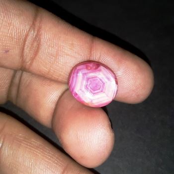 22.41 Cts Star Ruby Johnson Mine 15.42 x 13.36 x 9.68 mm