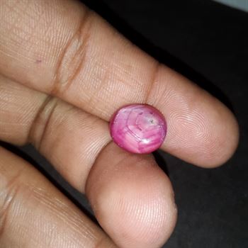 11.01 Cts Star Ruby Johnson Mine 12.88 x 10.82 x 7.28 mm