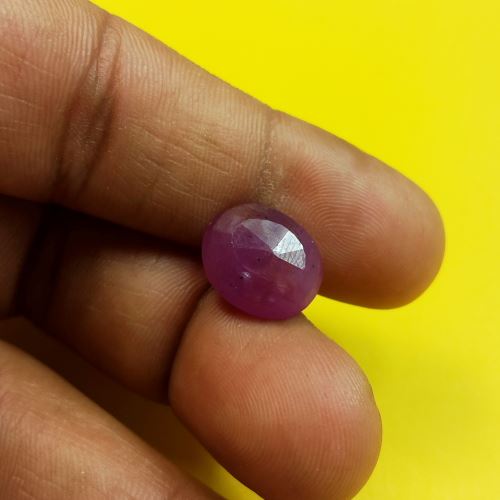 10.21 Carats Guinea Mines Ruby 13.81 x 11.85 x 5.78 mm