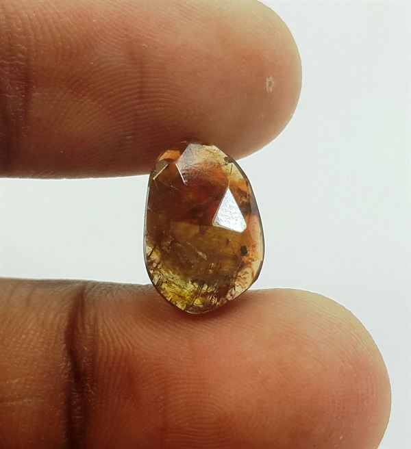 3.83 Carats Natural Andalusite 13.84 X 9.54 X 3.32 mm