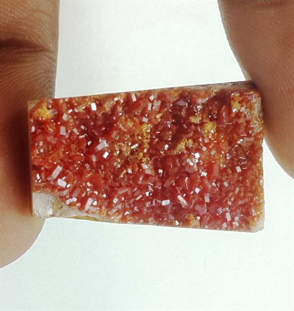 27.49 Carats Natural Vanadinite-Wulfenite 25.16 X 14.93 X 5.07 mm