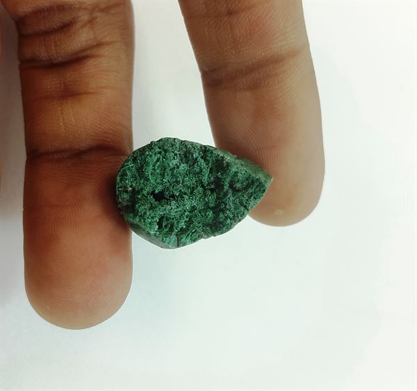 20.34 Carats Natural Atacamite 22.36 X 15.06 X 8.52 mm