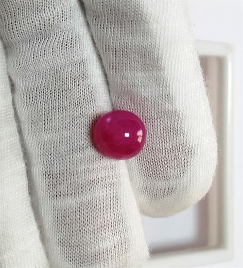 7.42 Carats Burmese Ruby 9.82 x 9.65 x 7.44 mm