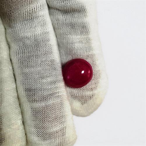10.03 Carats Johnson Mines  Ruby 12.14 x 11.34 x 6.63 mm