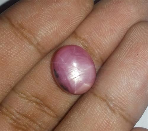 10.02 Carats Johnson Mines  Star Ruby 13.43 x 10.82 x 6.63 mm