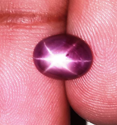 2.6 Carats Burmese Star Ruby 8.75x6.64x3.93 mm