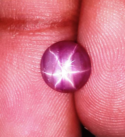 1.73 Carats Burmese Star Ruby 7.30x7.25x2.99 mm