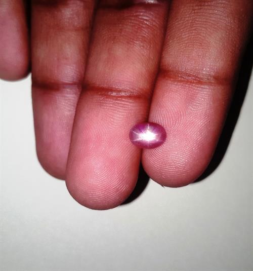 1.31 Carats Burmese Star Ruby 7.59x5.46x2.82 mm