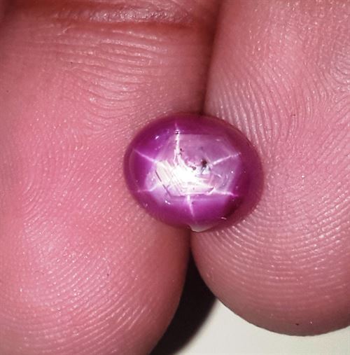 3.71 Carats Kenya Mines Star Ruby 8.74x7.16x5.08 mm