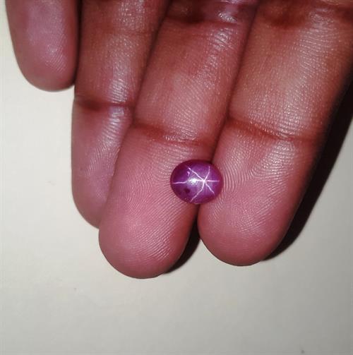 2.78 Carats Kenya Mines  Star Ruby 8.30x7.21x4.13 mm