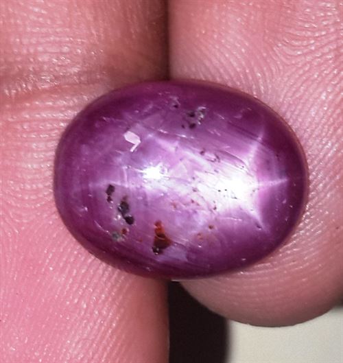 10 Carats African Star Ruby 14.82x11.67x5.21 mm