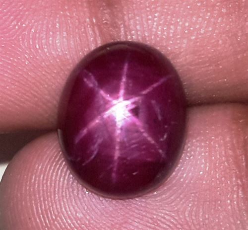 10.67 Carats African Star Ruby 13.30x11.08x6.34 mm