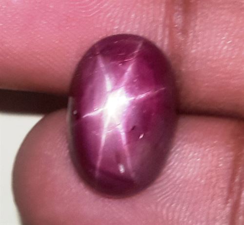 11.17 Carats African Star Ruby 14.81x9.93x6.82 mm