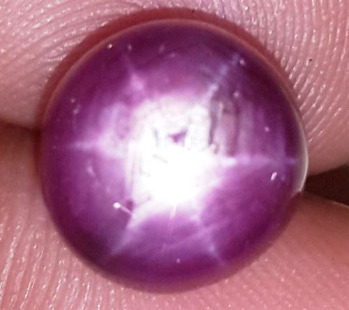 10.85 Carats African Star Ruby 10.53x10.19x8.46 mm