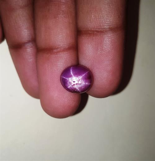 9.4 Carats African Star Ruby 10.96x9.64x7.57 mm