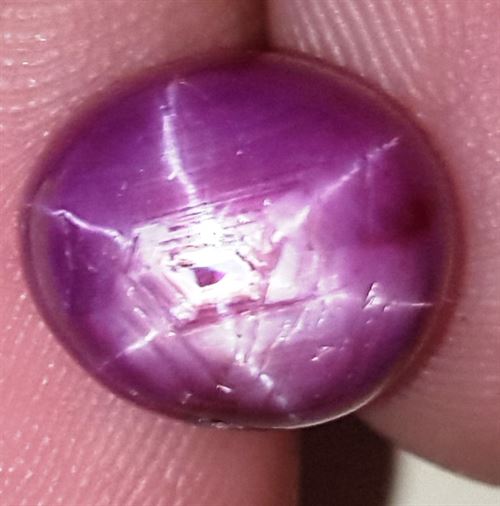 9.4 Carats African Star Ruby 10.96x9.64x7.57 mm