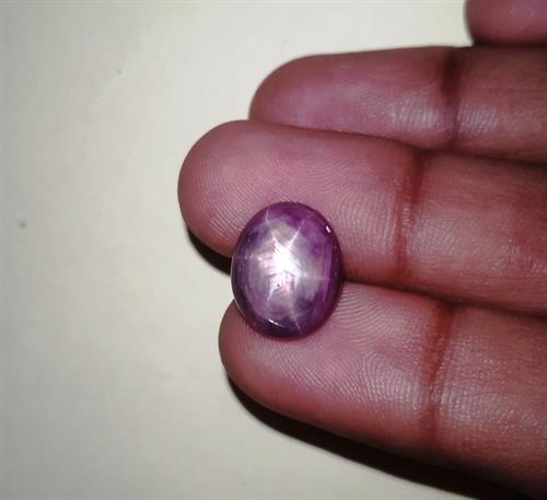 10.48 Carats African Star Ruby 13.83x11.36x5.86 mm