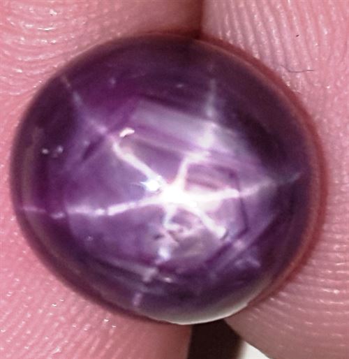11.42 Carats African Star Ruby 11.32x10.39x8.40 mm