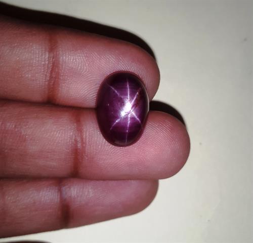 15.16 Carats African Star Ruby 15.40x10.84x7.94 mm