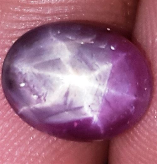 3 Carats African Star Ruby 9.42x7.55x3.74 mm