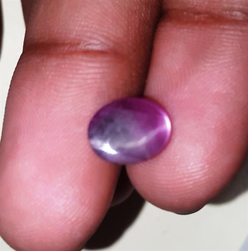 3 Carats African Star Ruby 9.42x7.55x3.74 mm