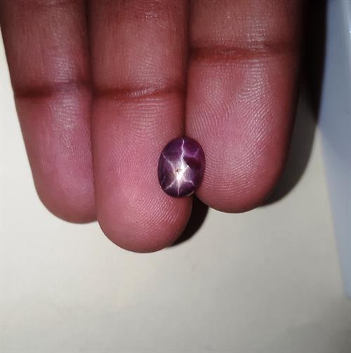 2.35 Carats African Star Ruby 8.94x6.86x3.34 mm