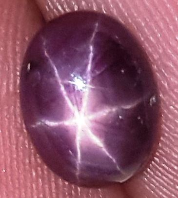 1.96 Carats African Star Ruby 7.86x5.91x3.77 mm