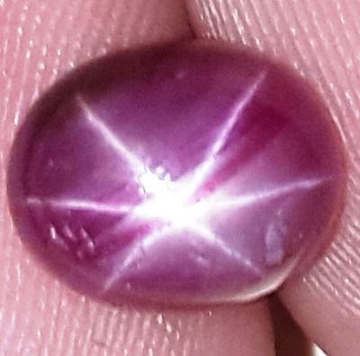 3.07 Carats African Star Ruby 8.54x6.96x4.38 mm