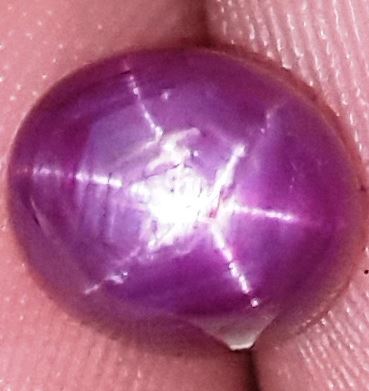 3.18 Carats African Star Ruby 7.27x6.29x5.48 mm