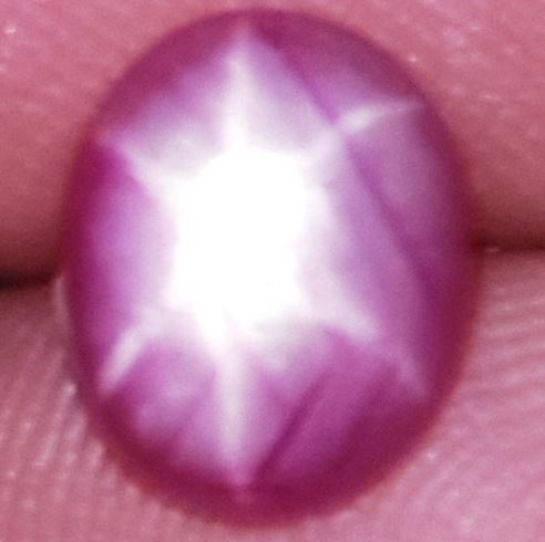 1.81 Carats African Star Ruby 7.90x6.40x3.06 mm