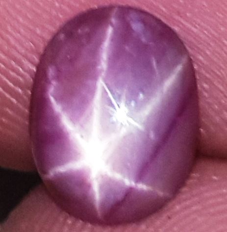 1.93 Carats African Star Ruby 8.57x6.88x2.83 mm