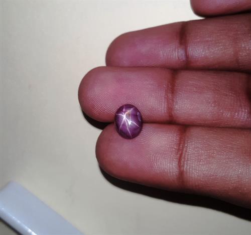 2.46 Carats African Star Ruby 8.81x6.96x3.55 mm