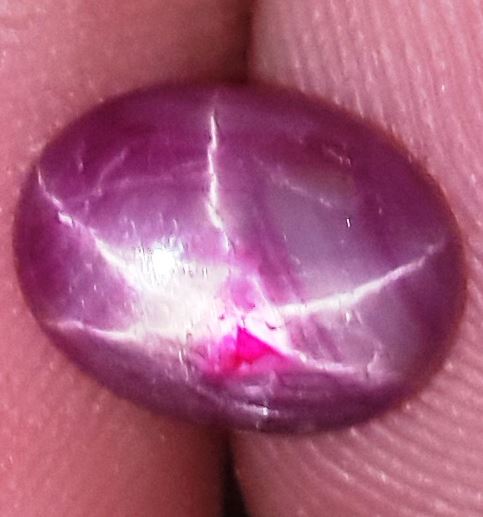 2.3 Carats African Star Ruby 8.75x6.69x3.34 mm