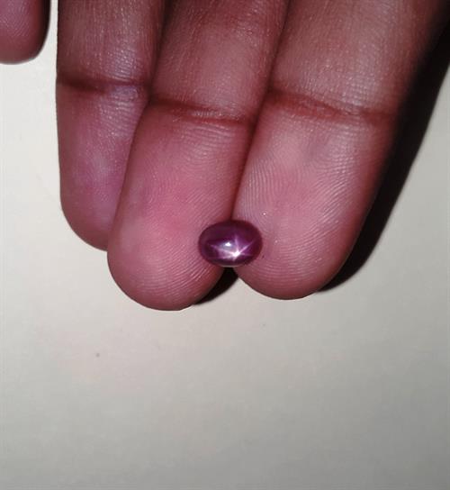 2.16 Carats African Star Ruby 7.30x5.29x4.64 mm